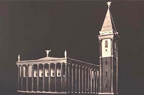 Une de variantes de l'église