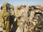 Czech CBRN unit in Kuwait, photo: www.army.cz