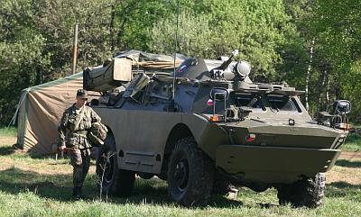 BRDM armoured personnel carrier, photo: www.army.cz