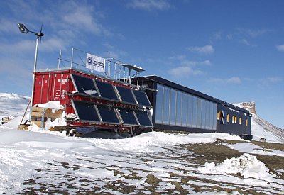 Czech polar station on James Ross Island, photo: National Geographic