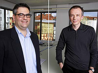 Vincent Marani and Jakub Cigler, photo: www.ciglermarani.cz