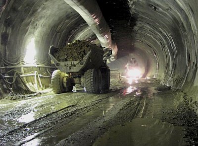 Construction of the new metro line between Ladvi and Letnany, photo: www.metroweb.cz
