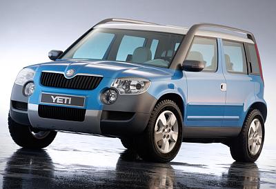 Skoda Yeti, photo: www.skoda-auto.com