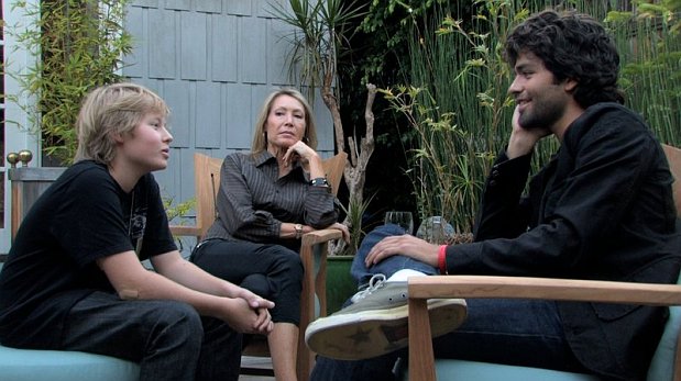 Aus dem Film „Teenage Paparazzo“, ganz rechts Adrien Grenier (Foto: www.kviff.com)