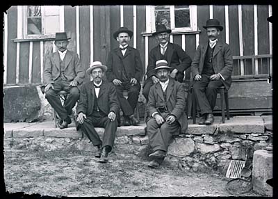 Sedlejovice municipal committee, 1917, photo: National Technical Museum