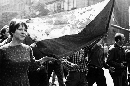 1968 in Prague, photo: Oldřich Škácha