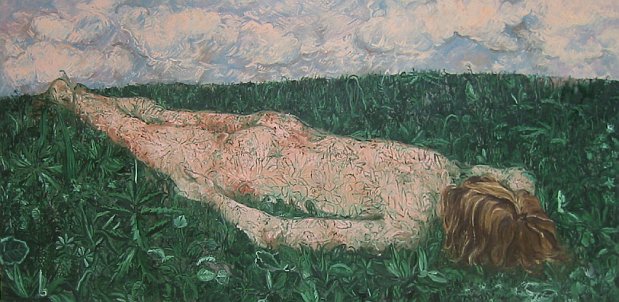 Sylvia Trabusch: „Große liegende“ (Foto: http://galerie.petravankova.org)