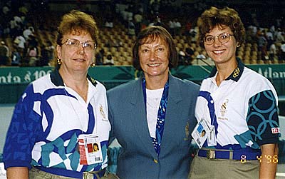 Norma Zabka during the 1996 Summer Olympics in Atlanta, photo: www.sokolnewyork.org