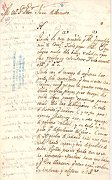 Carta de Wenceslao Link, fuente: Biblioteca Nacional, Mexico