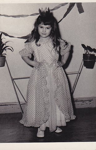 Princess d'Or (Zlatuše Josefa Müller en âge de trois ans) - Saison Carnevale Brünn, photo: Atelier Medvídek Brno