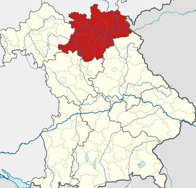 Oberfranken in Bayern, Deutschland