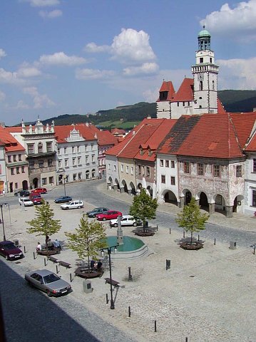 Kašna na náměstí v Prachaticích, foto: www.prachatice.cz