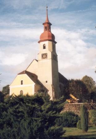 Hl. Geistkirche in Višňová (Foto: www.ob-vis.net/osady/visnova.htm)