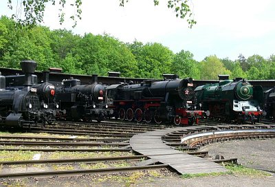Le Musée du chemin de fer à Lužná, photo: www.os.cd.cz