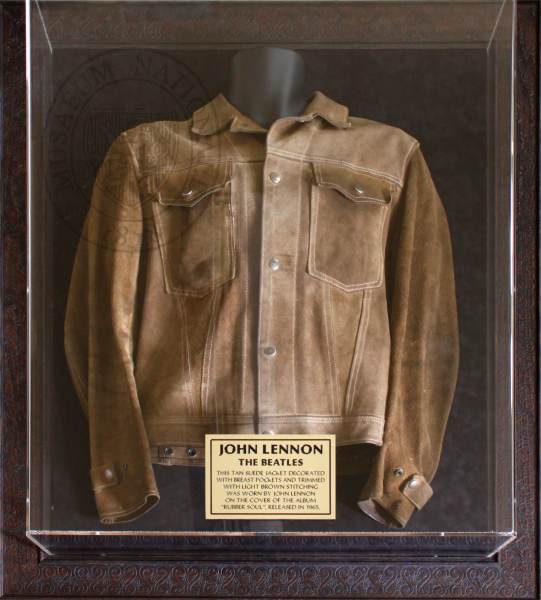 John Lennon's jacket, photo: Martin Musil, www.beatlemanie.cz