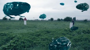 Barbara Holub: “The Blue Frog Society: Secret Operation #2”, photo: www.doxprague.org