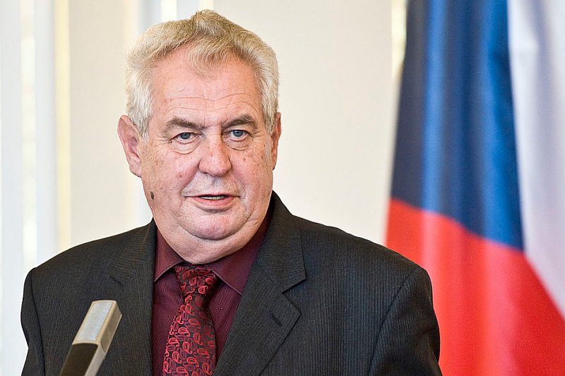 Current Affairs President Zeman addresses European Parliament - zeman_milos11