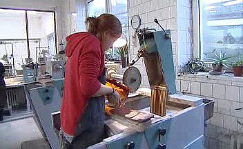 Glass making school in Kamenický Šenov, photo: www.ct24.cz
