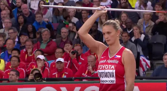 Barbora Špotáková, photo: YouTube Barbora Špotáková, photo: YouTube