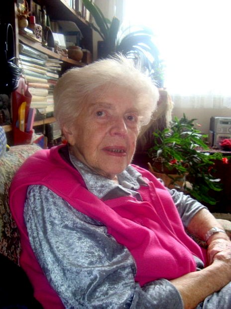Louise Hermanová, foto: Luděk Jirka, Sbírka Post Bellum