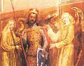 St Wenceslas in St Wenceslas Chapel at Prague Castle