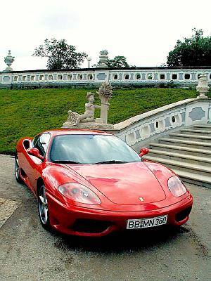 Ferrari in Cesky Krumlov, photo: Zdenka Flaskova, www.ckrumlov.info
