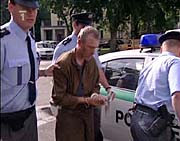 Antonín Novák in custody, photo: CTK