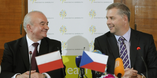 Stanisław Kalemba, Petr Bendl, photo: CTK