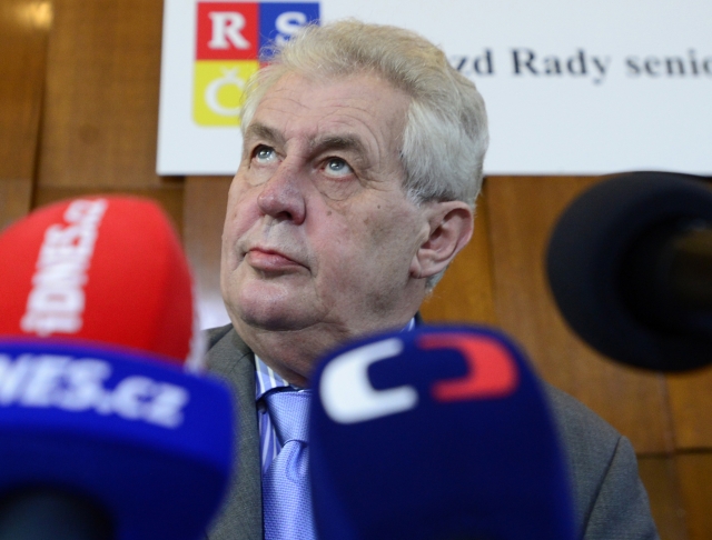 Miloš Zeman, foto: ČTK
