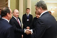 Владимир Путин и Петр Порошенко (Фото: ЧТК)