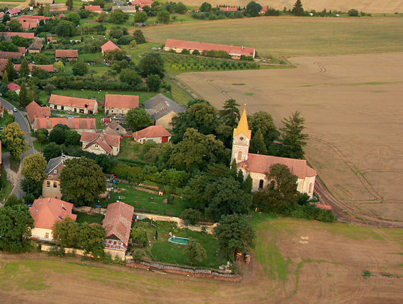L'église évangélique de Bošín