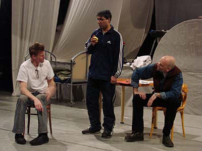 The photo from the rehearsal - 'The Public Relations'