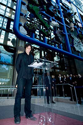 David Černý with Entropa, photo: www.eu2009.cz