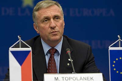 Mirek Topolánek, photo: www.eu2009.cz