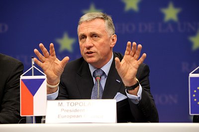 Mirek Topolánek, photo: www.eu2009.cz 
