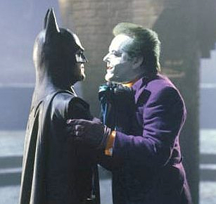 Michael Keaton, Jack Nicholson in Batman