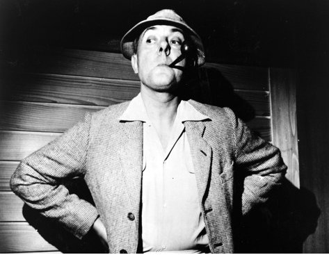 Jacques Tati dans 'Les Vacances de Monsieur Hulot'
