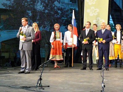 Miloslav Vlček na Pražském jarmarku, foto: www.folklornisdruzeni.cz