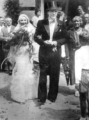 Le mariage d'Anny Ondra et Max Schmeling