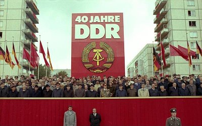 7 de octubre de 1989, día del 40 aniversario del surgimiento de la RDA