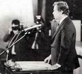 Vaclav Havel prête le serment