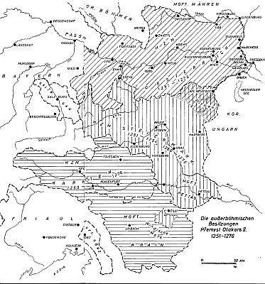 Bohême pendant le règne du roi Ottakar II
