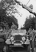 Hitler vjíždí do Československa, rok 1938