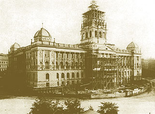 Nationalmuseum im Jahr 1888 (Foto: www.nm.cz)