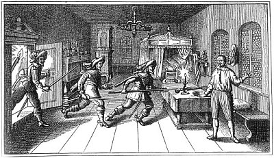 L'assassinant de Wallenstein à Cheb