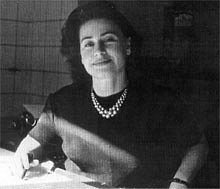 Zdenka Fantlova in 1947