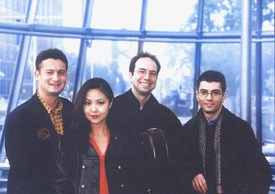Haba Quartet : Peter Zelienka, Sha Ye, Arnold Ilg et Hovhannes Mokatsian