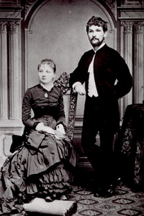 Leoš Janáček et sa femme