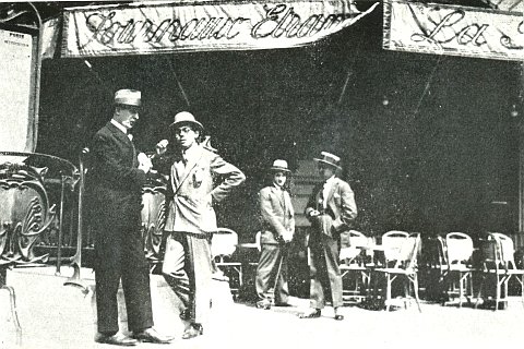 Bohuslav Martinů con Jaroslav Ježek en Montparnass