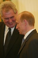 Милош Земан и Владимир Путин (Фото: isifa / Lidové noviny / Tomáš Krist)